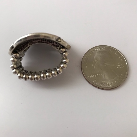 Celtic Inspired Rope Knot Design Ring Elastic Band - Picture 5 of 7